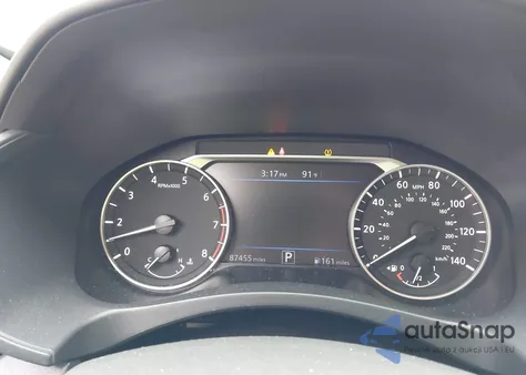 2021 Nissan Altima Sr Intelligent Awd из США, поврежденный, VIN 1N4BL4CW2MN410353